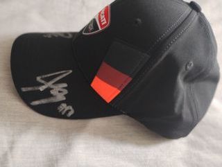 Cappellino Ducati Corse autografato Marquez Bagnai