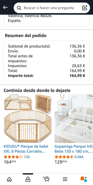 Parque infantil madera pino natural XXL corralito 