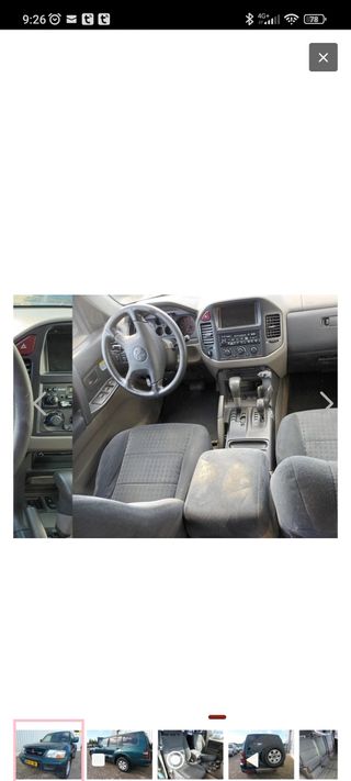 Mitsubishi pajero 3.2 di  2001