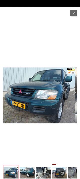 Mitsubishi pajero 3.2 di  2001