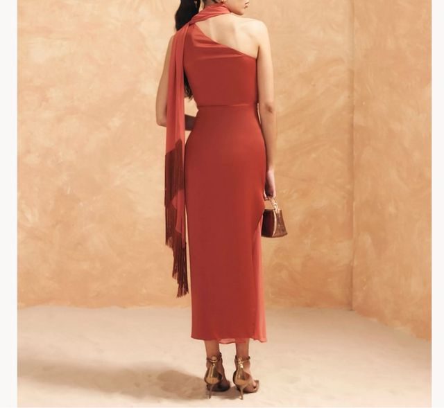 Vestido Casablanca Lady Pipa Naranja