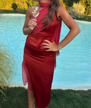Vestido Casablanca Lady Pipa Naranja