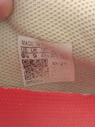 Bambas multitaco Adidas Copa Blancas/Rojas