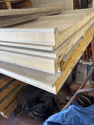 10 Paneles Sandwich Cubierta 3m 50mm
18€ m2