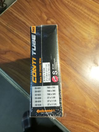 2 Cámaras Continental Race 28 (700C) Wide