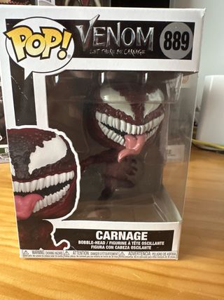 Funko Pop Venom 889 Carnage Bobble-Head