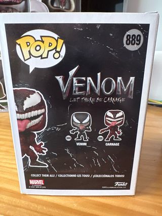 Funko Pop Venom 889 Carnage Bobble-Head