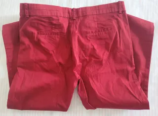 PANTALÓN ROJO LEFTIES TALLA 40.