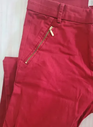 PANTALÓN ROJO LEFTIES TALLA 40.