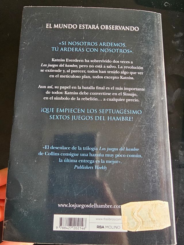 Serie Los Juegos del Hambre 3 - Sinsajo (Hunger...