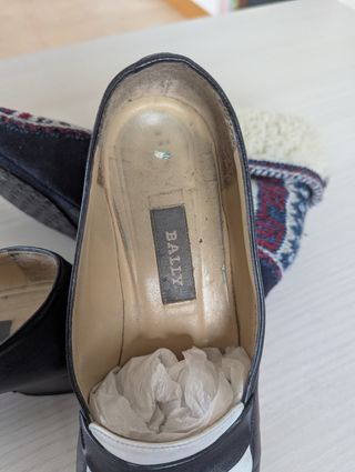 Zapatos Bally Mujer Negro/Blanco Talla 38