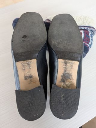 Zapatos Bally Mujer Negro/Blanco Talla 38