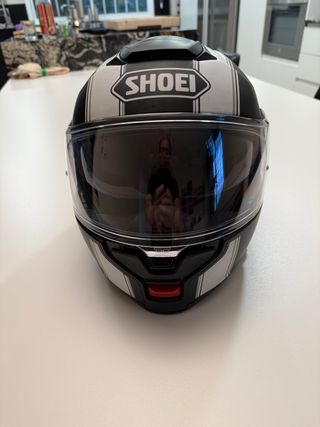 Casco Shoei Neotec3 Satori con intercomunicador