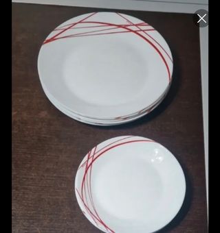 6 piani 6 piattini 