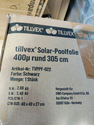 Lona Solar para Piscina - tillvex