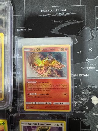 Cartas Pokémon colección luminosas