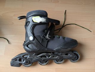 Patines en línea Oxelo negros talla 43