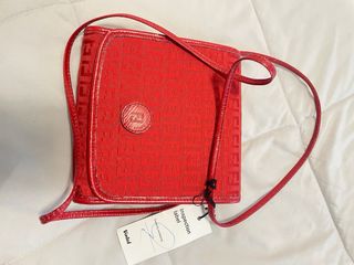 Borsetta Fendi originale vintage rossa