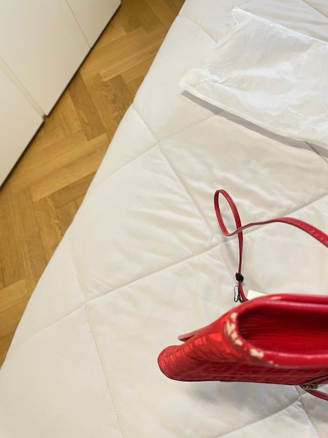 Borsetta Fendi originale vintage rossa