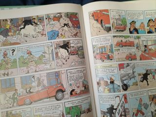 Tintin en el tibet;las joyas de castafiore