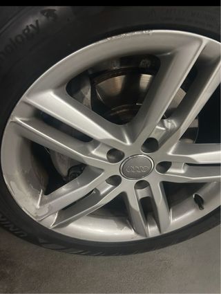 Llantas Audi 18 con neumáticos 90%