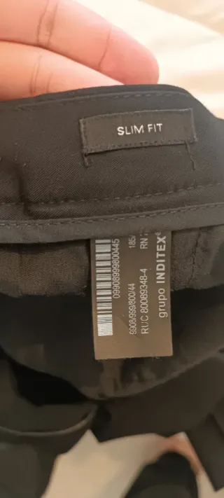Traje Zara 2 piezas hombre Talla 44/50 Negro