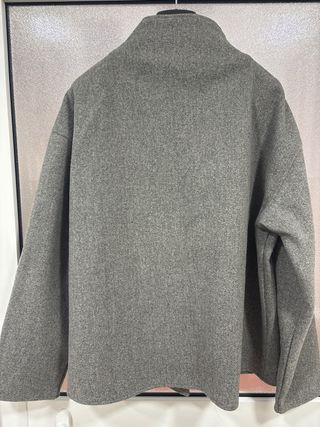 Abrigo señora gris talla XL
