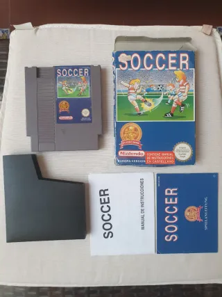 Soccer Nintendo NES españolizado. Completo Classic