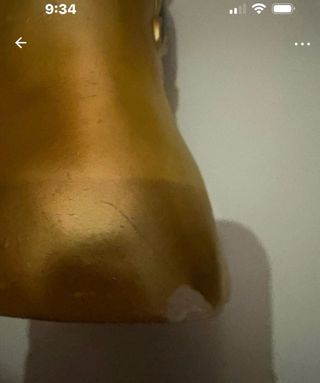 Figuras Portavelas Egipcias Doradas