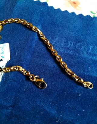 Conjunto Joyas Collar y Pendientes Oro y Verde