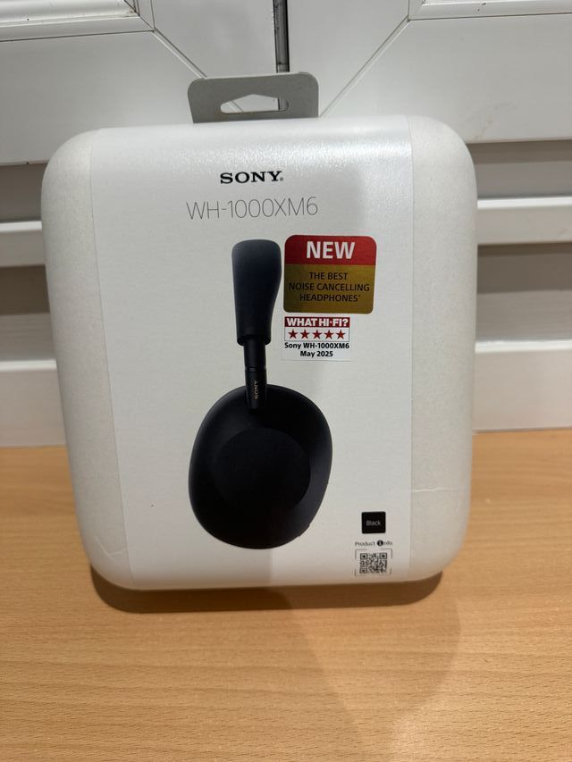Sony WH1000xm6 color negros A ESTRENAR ORIGINALES 