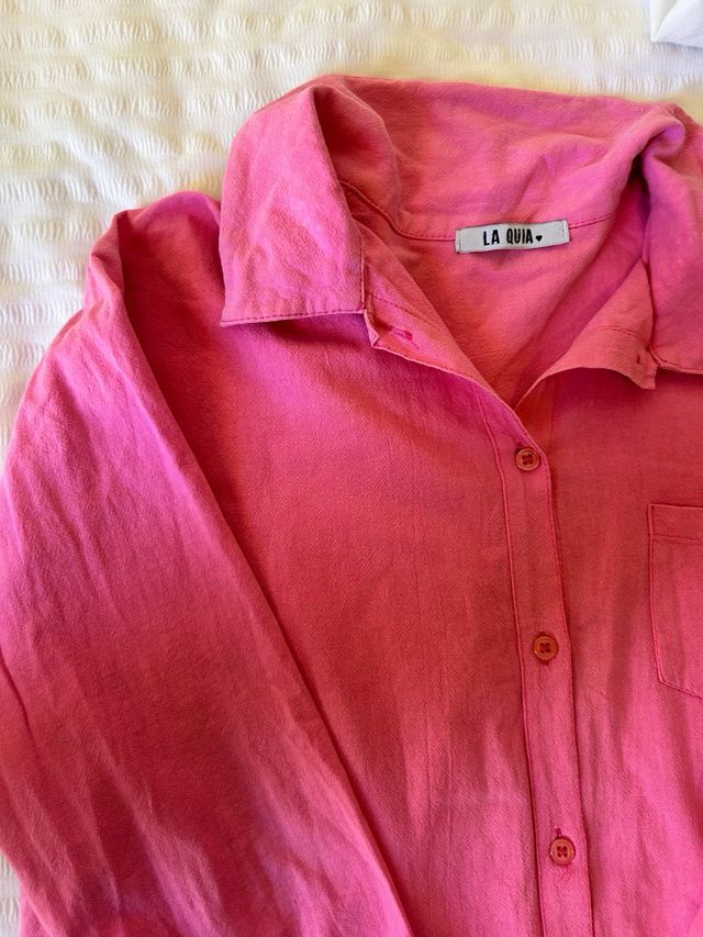 Camisa LA QUIA Fuccia Talle S