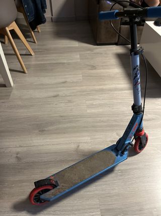 Patinete Oxelo Azul y Rojo