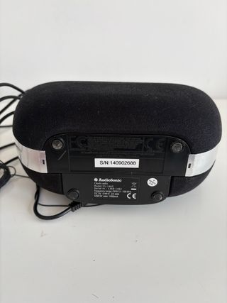 Altavoz Bluetooth AudioSonic Negro