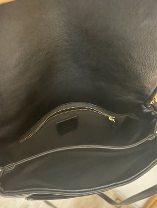 Bolso negro Zara bandolera