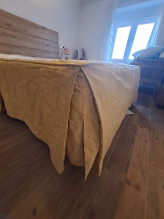 Edredón Cama 135cm Azul y Amarillo