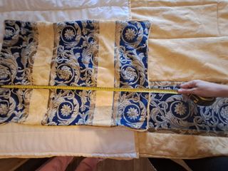 Edredón Cama 135cm Azul y Amarillo