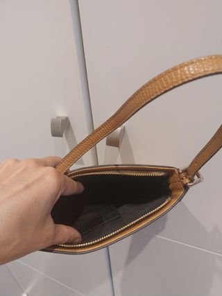 Bolso mini marrón Mango.Usado sólo.1 rato
 evento