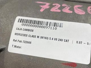 722666 caja mercedes-benz clase m 5.4 v8 24v 97110