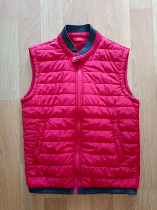 Chaleco ZARA MAN Hombre Rojo Talla M