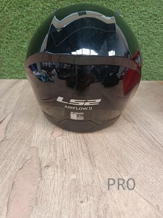 LS2 OF616 Airflow II Solid Jet Casco