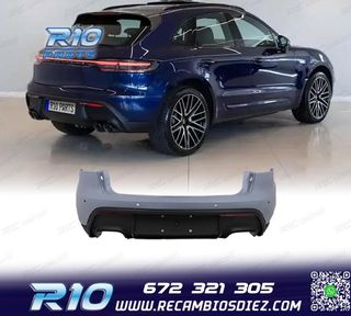 PARAGOLPES TRASERO PORSCHE MACAN 18-23 LOOK TURBO