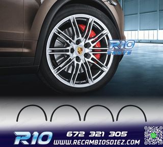 ALETINES PASE RUEDA PORSCHE CAYENNE 958 14-17 LOOK TURBO