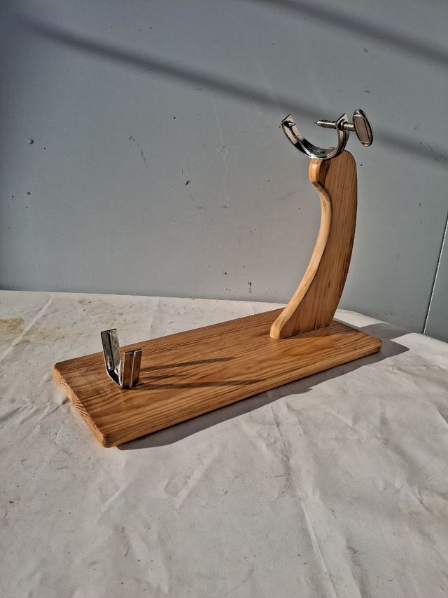 !OCASIÓN! Soporte Jamonero Horizontal Madera Metal