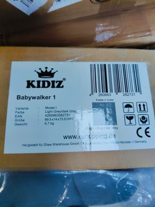 Andador 4 en 1 para bebés - KIDIZ