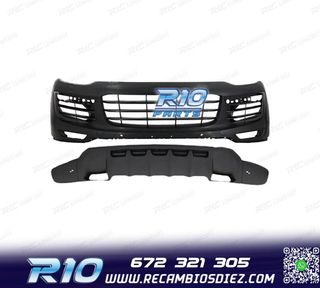 PARAGOLPES DELANTERO PORSCHE CAYENNE 958 14-17 LOOK TURBO