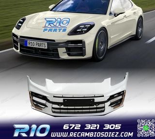 PARAGOLPES DELANTERO PORSCHE PANAMERA 24-25 LOOK TURBO + LUZ