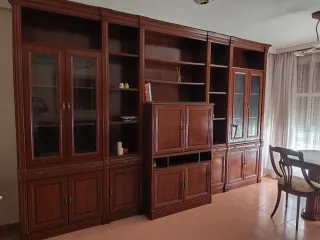 Mueble de salón madera maciza gran capacidad