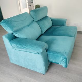 Sofá 3 plazas nuevo terciopelo teal