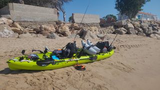 Kayak pesca doble desmontable